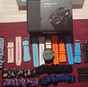 Ticwatch pro 4g w many bands
